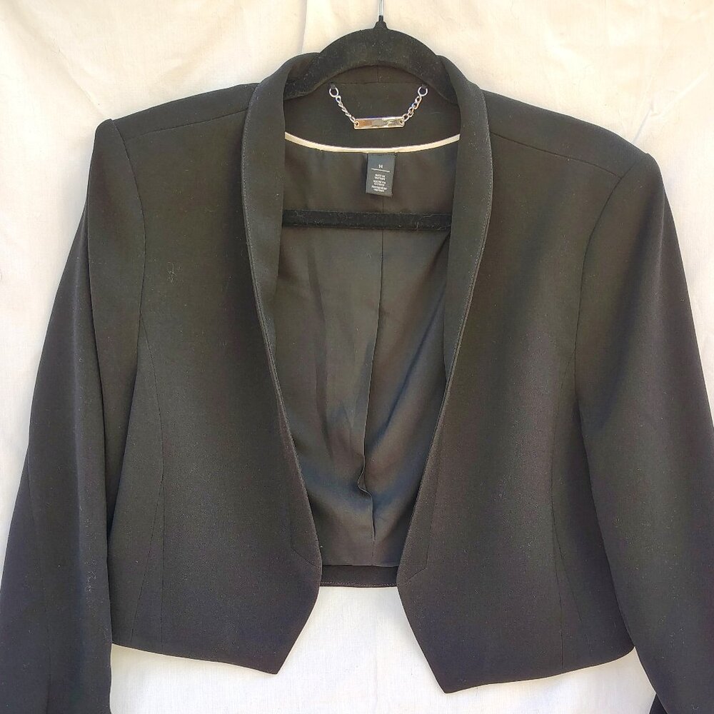 White|Black Market Cropped Blazer (14)